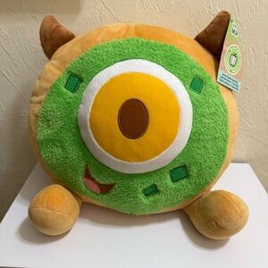 Disney Parks Munchlings Scented Mike Wazowski Avocado Bagel Plush - 13 1/2'' NWT